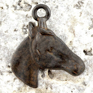 Horse, Horse Charm, Horse Pendant, Brown Horse, Rustic Horse, Equestrian, Carsons Cove, Carson's Cove, Gift for Her, Horse Jewelry, BR-6021