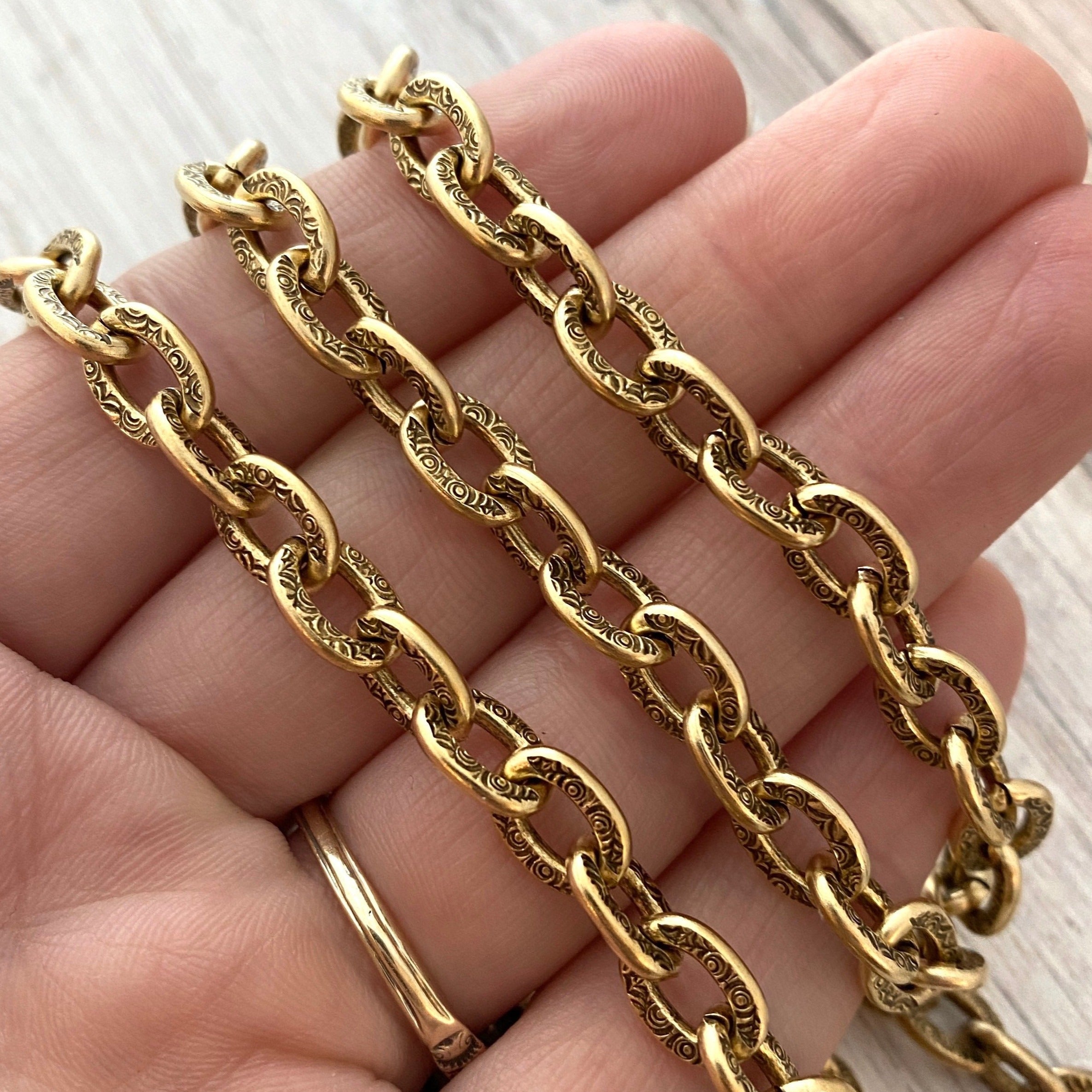 PinCute 2 Pack Big Chunky Gold Chain for Men, 32 Inches Fake India | Ubuy