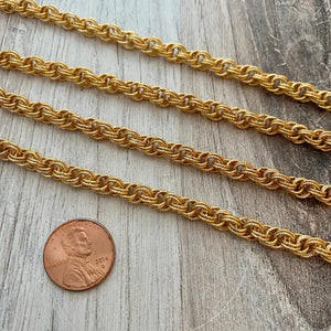 Necklace Chains Brass Bulk Link Chains For DIY Jewelry Making