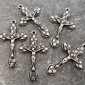 Crucifix Cross Charm Pendants | Jewelry Supplies